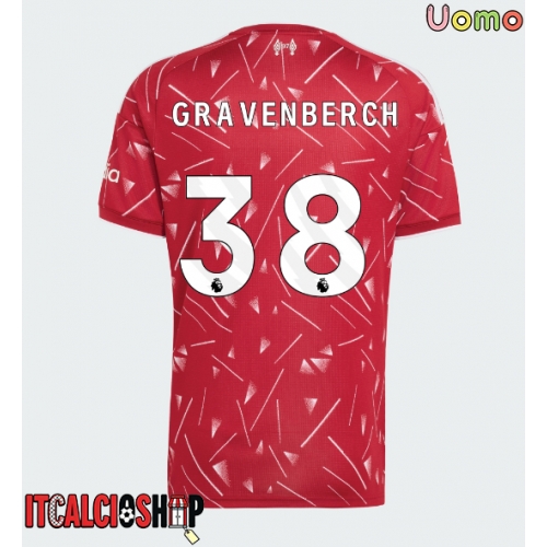 Liverpool Ryan Gravenberch #38 Prima Maglia 2026-27 Manica Corta